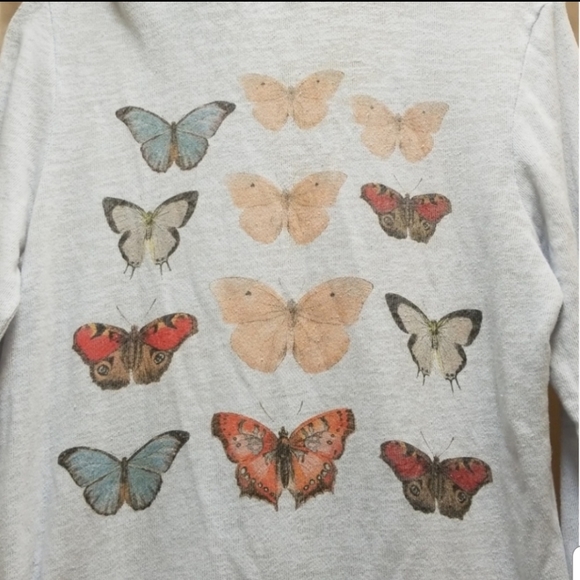 Wildfox Metamorphosis Butterfly Track Hoodie XS - Picture 2 of 8
